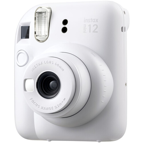 Fujifilm INSTAX MINI 12 Instant Film Camera (Clay White) - 3